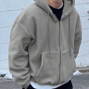 ozy Sherpa Zip-Up Hoodie