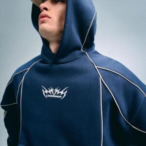 Legendary Oversized Piped Hoodie